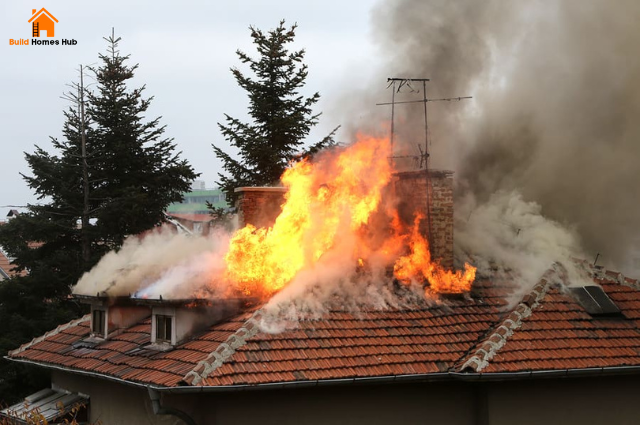 Do Roofing Shingles Burn